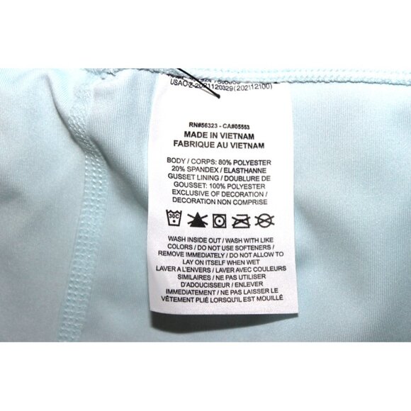 nwt NIKE 7/8 Dri-FIT Capri Leggings Tight-Fit Mid-Rise Glacier-Blue Size 2X - Picture 8 of 9